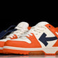 Off-White Out Of Office OOO Low Top 'Orange White Blue'