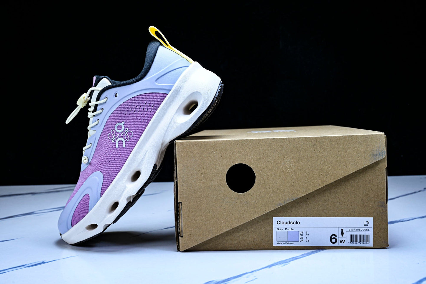 LOEWE × ON Cloudsolo 'Purple Pink Grey'