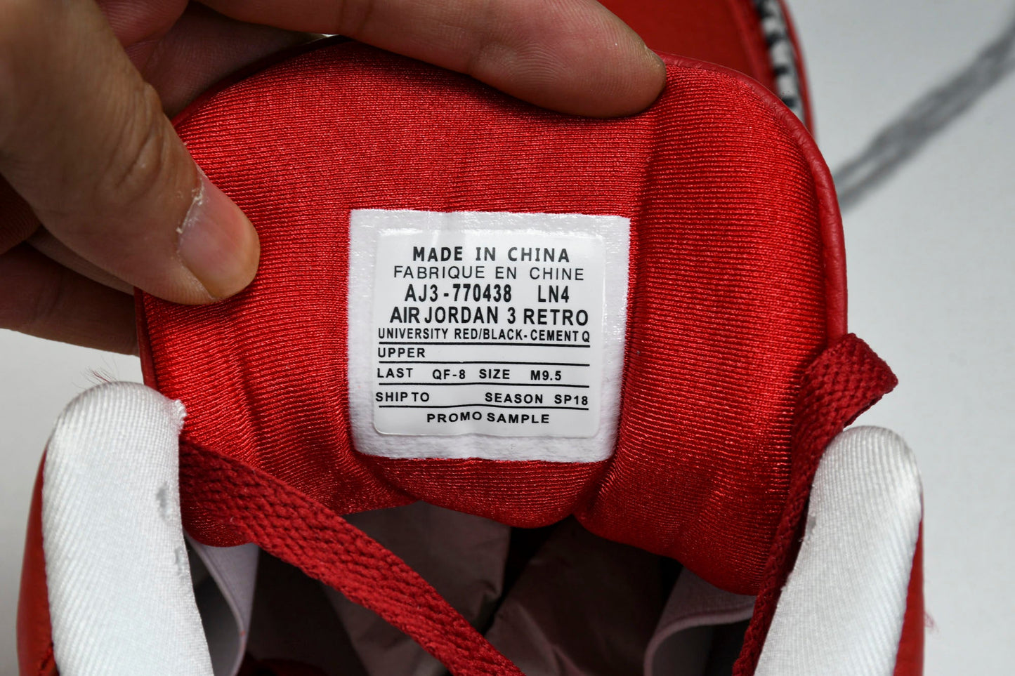 AJ3 Retro DJ Khaled 'Grateful' - UK 11 / US 12 / EU 46