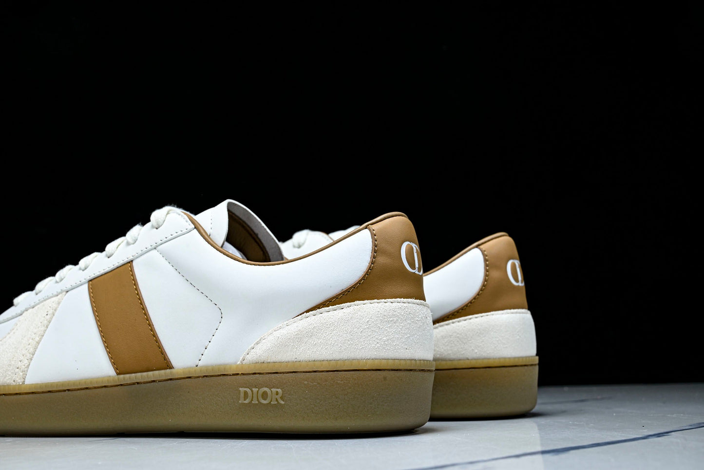 D1or B01 Matchpoint Sneaker 'Cognac White'