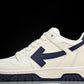 Off-White Out Of Office OOO Low Top 'White Navy Blue'