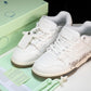 Off-White Out Of Office OOO Low Top "For Walking" - White Sand