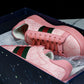 Guссi Ace Web 'Pink Monogram'