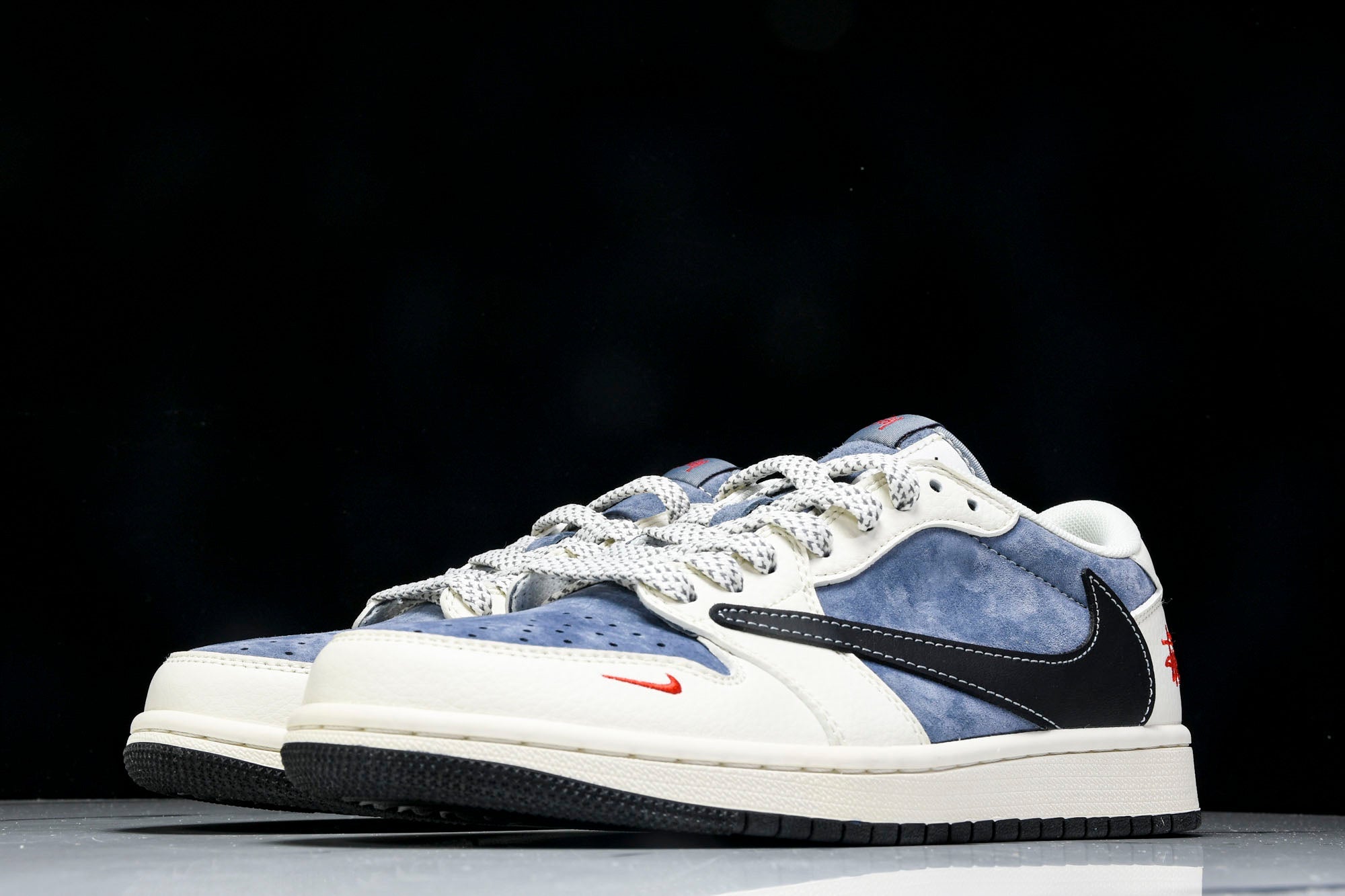 Travis Scott AJ1 Low x Stussy 'Playstation' (Custom)