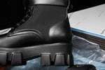 Prada Monolith Boots with Pouch 'Black'