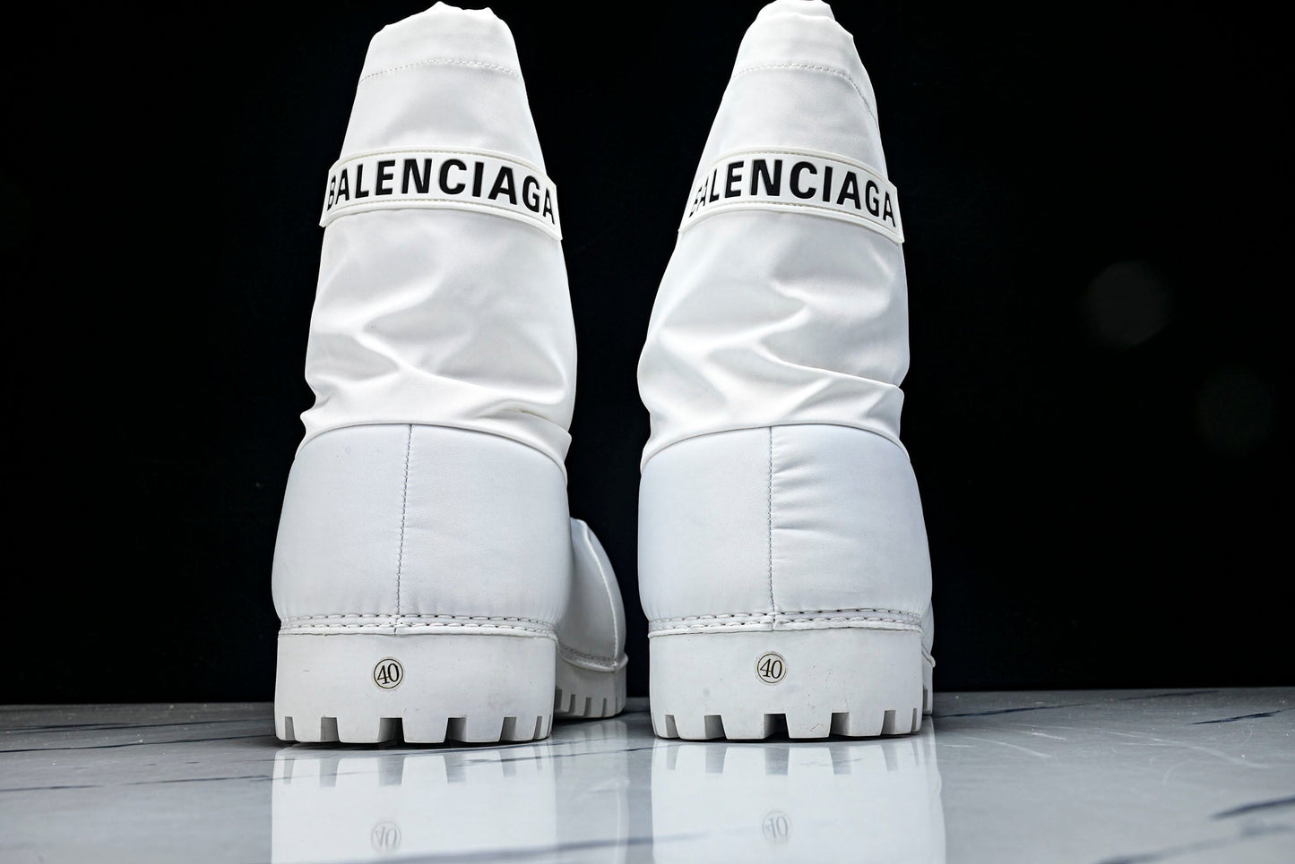 Вalenciaga Alaska Low Boot 'White'