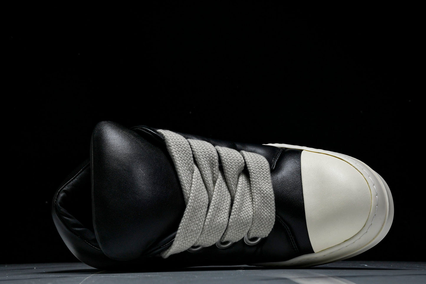 Rick Owens Luxor Jumbo Lace Padded Low 'Black'