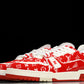 Louis Vuittоп Trainer Low 'Red Monogram Textile'