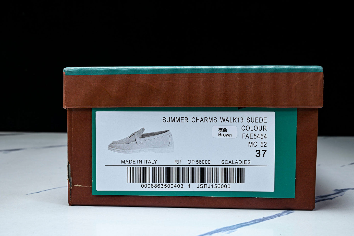 Loro Piana Summer Charms Walk Loafer 'Cocoa Brown'