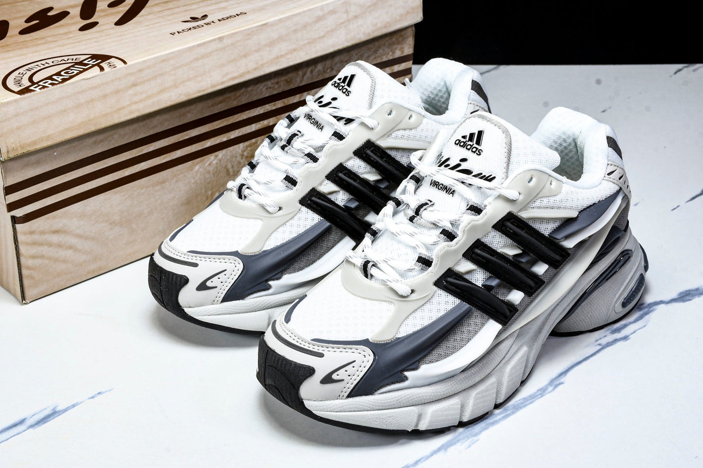 AD1STAR Jellyfish x Pharrell Williams x Virginia 'Solid Grey Black'