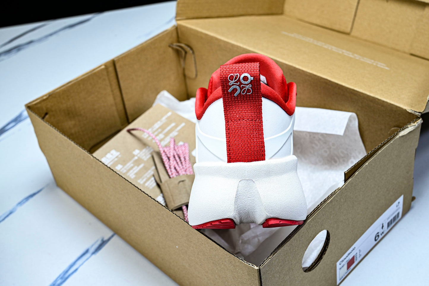 LOEWE × ON Cloudsolo 'Red White'