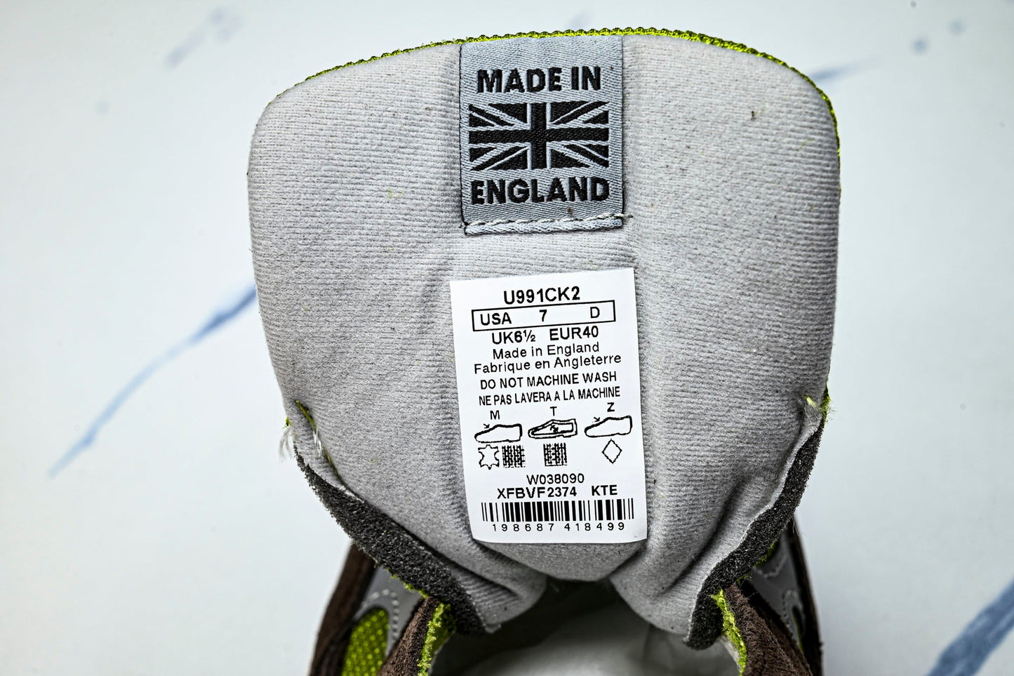 NB 991v2 MiUK x Daniëlle Cathari x Kith 'Reverse Matcha'