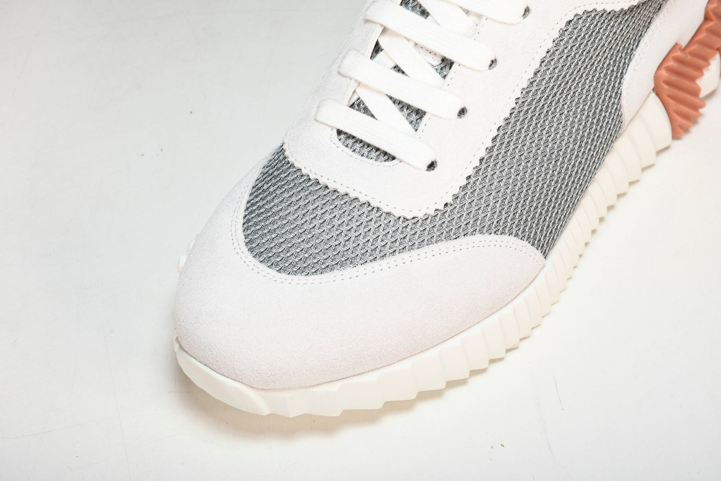 Hermès Bouncing Sneaker 'Gris Lulea Blanc'