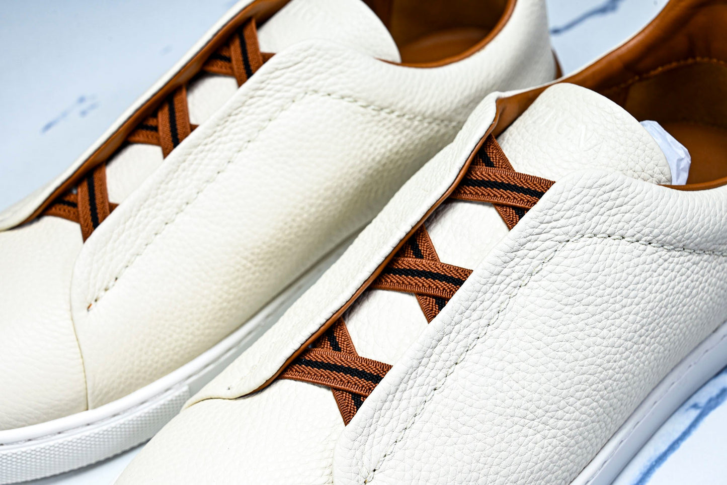 ZEGNA Triple Stitch 'Off White'