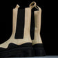 Вottega Veneta Tire Chelsea Boots 'Sea Salt Black'