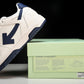 Off-White Out Of Office OOO Low Top 'White Navy Blue'