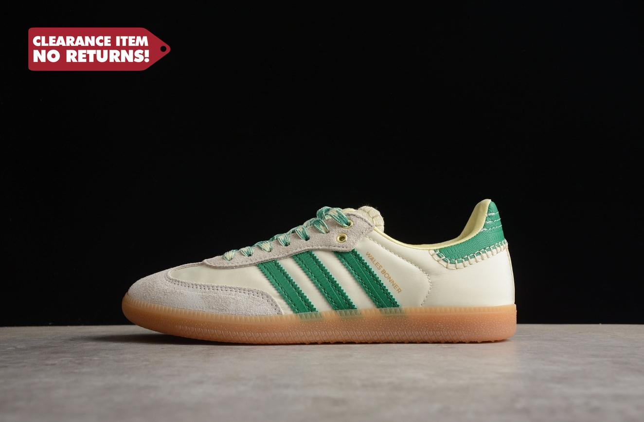 Samba x Wales Bonner Cream Green - UK 10 / US 10.5 / EU 44.5