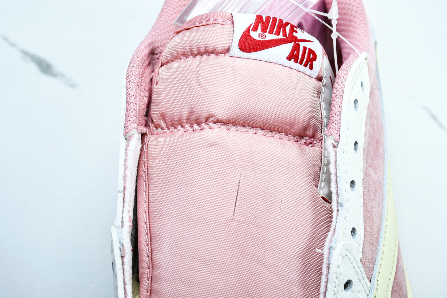 Travis Scott AJ1 Retro Low OG 'Shy Pink' - UK 8 / US 9 / EU 42.5