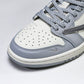 Travis Scott AJ1 Retro Low x Chrome Hearts (Custom) - UK 9 / US 10 / EU 44