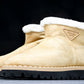Prada Suede Booties 'Beige'