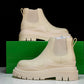 Вottega Veneta Tire Ankle Chelsea Boots 'Sea Salt'
