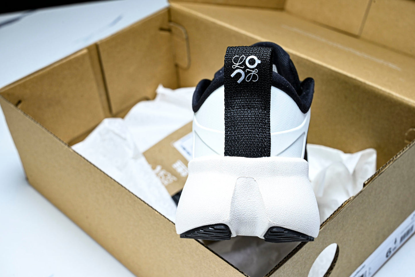 LOEWE × ON Cloudsolo 'White Black'