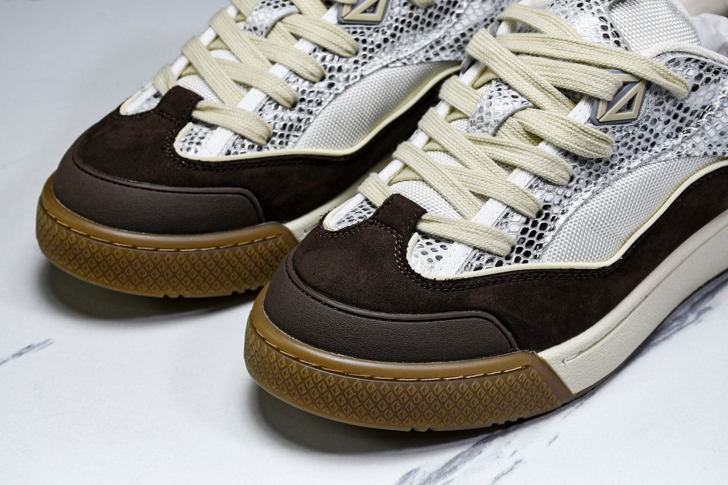 Travis Scott x D1or B713 Cactus Jack 'Beige Brown Python' - UK 6 / US 7 / EU 40