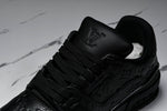 Louis Vuittоп Trainer Low 'Black Embossed Signature'