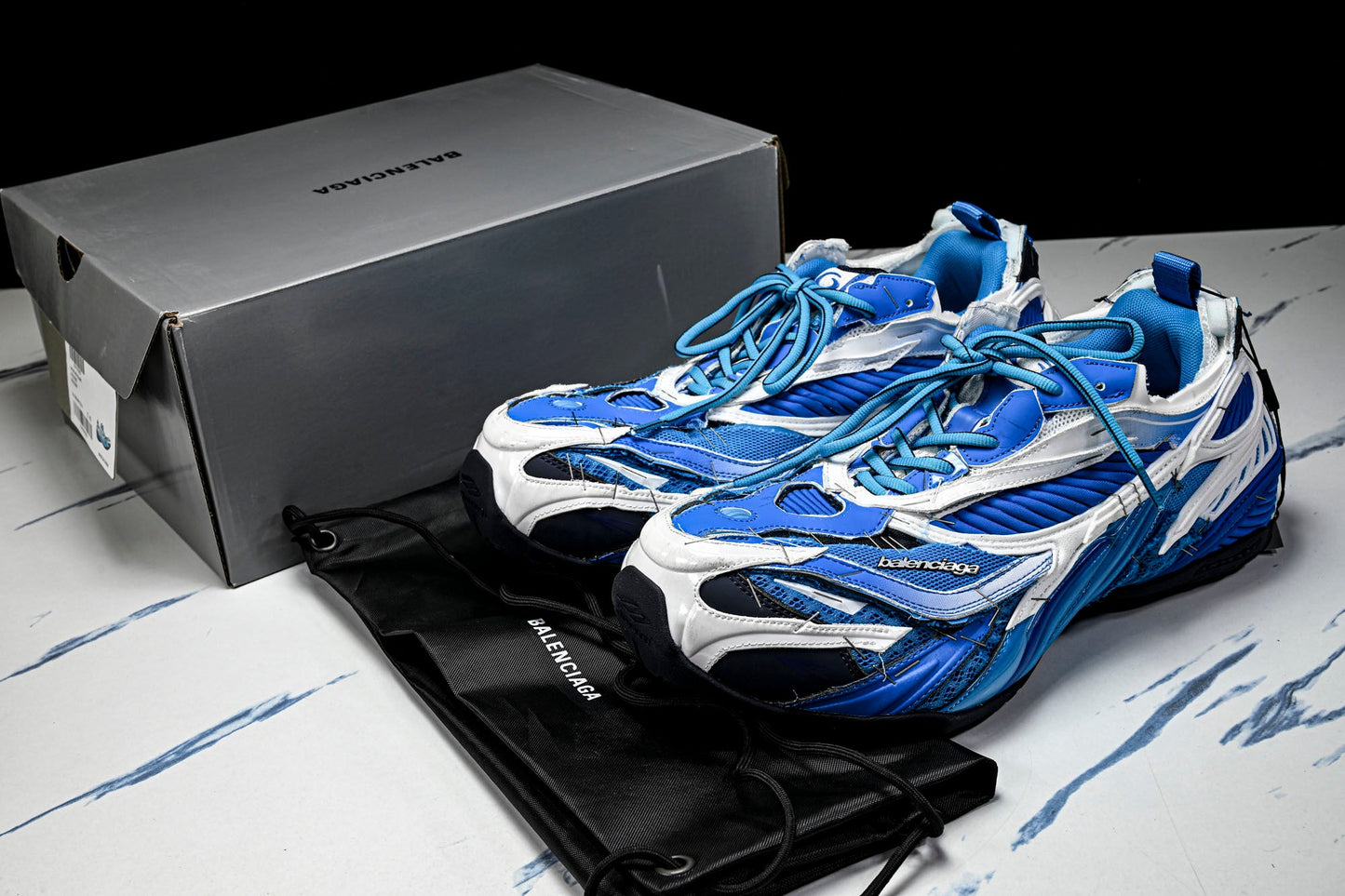 Вalenciaga Soleless Sneaker 'Blue'