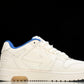 Off-White Out Of Office OOO Low Top "For Walking" - White Blue