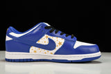 Supreme x SB Dnk Low Stars 'Hyper Royal'