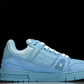 Louis Vuittоп Trainer Low 'Blue Embossed'