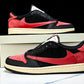 Travis Scott AJ1 Retro Low ‘Black Red' (Unreleased)
