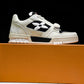 Louis Vuittоп Trainer Low Velcro Strap 'Black White'