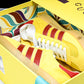 Guссi x Gazelle 'Yellow Red Velvet'