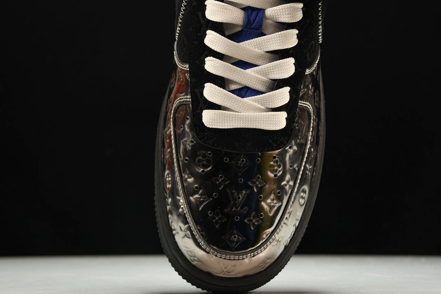Louis Vuittоп x AF1 by Virgil Abloh 'Metallic Silver'