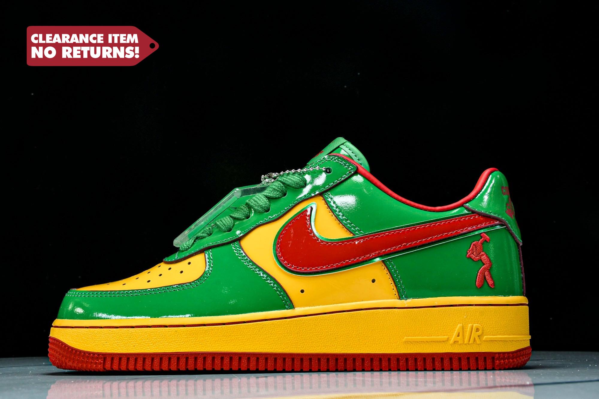 AF1 Low x Lil Yachty Concrete Boys 'Lucky Green' - UK 6 / US 7 / EU 40