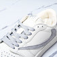 Travis Scott AJ1 Low x BAPE 'White Grey 2.0' (Custom)