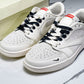 Travis Scott AJ1 Low x Supreme 'White Black Sole' (Custom)