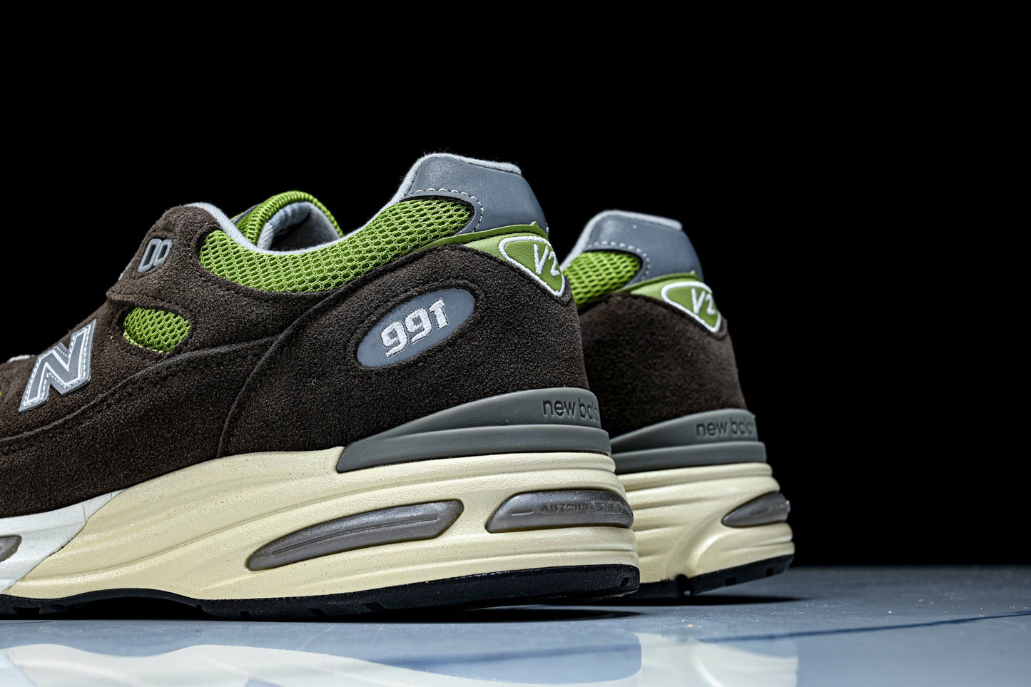 NB 991v2 MiUK x Daniëlle Cathari x Kith 'Reverse Matcha'