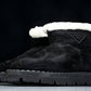 Prada Suede Booties 'Black'