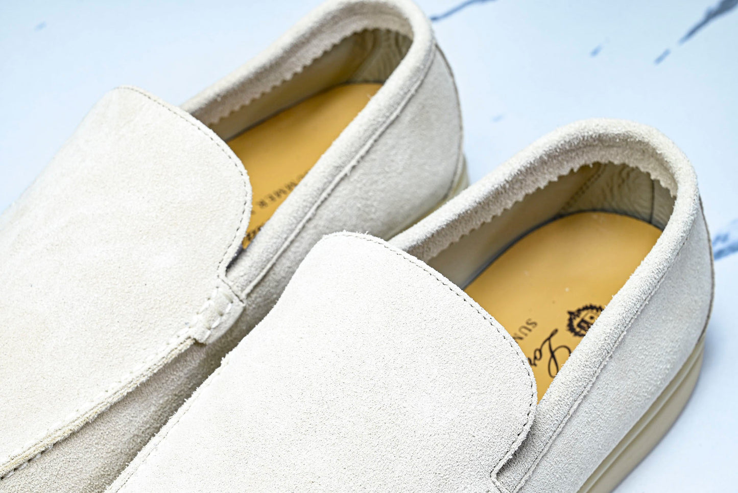 Loro Piana Summer Walk Loafer 'Pearl White'