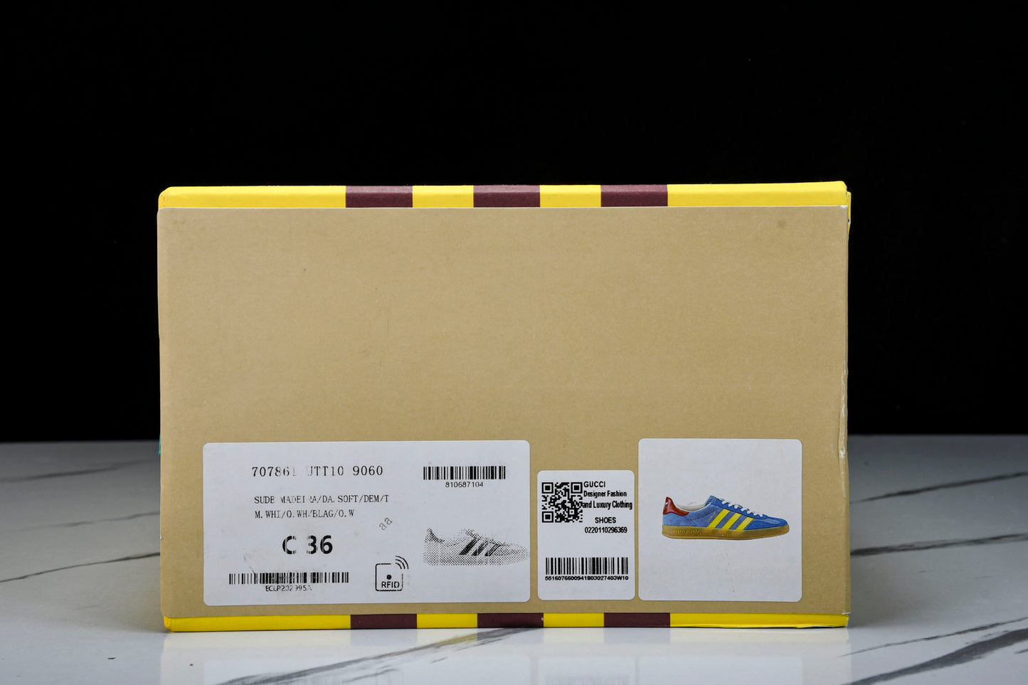Guссi x Gazelle 'Light Blue Suede'