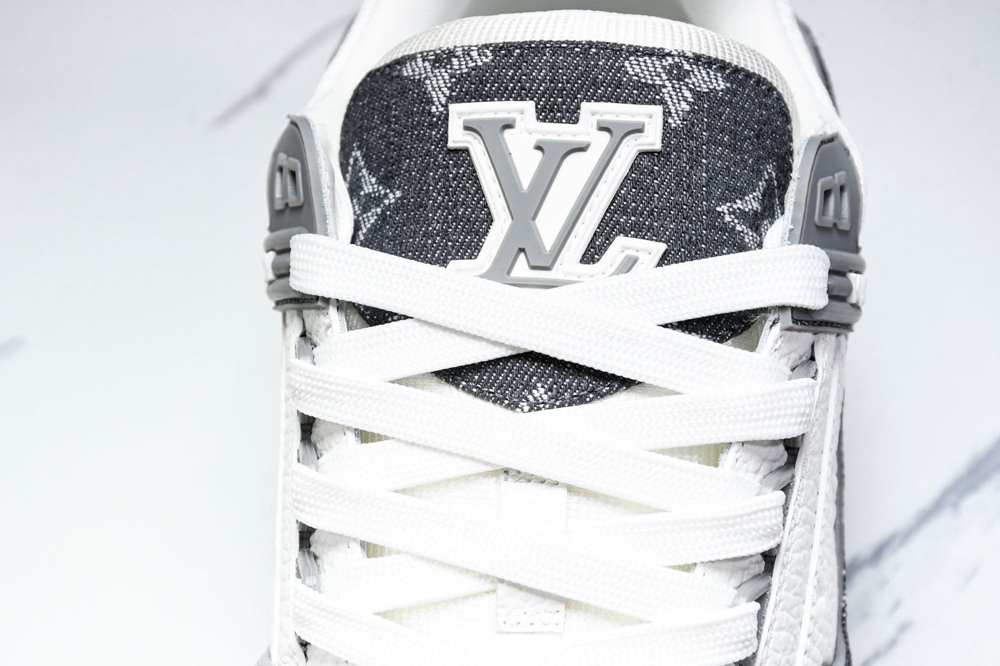 Louis Vuittоп Trainer Low 'Monogram Denim Grey White' - UK 9 / US 10 / EU 43