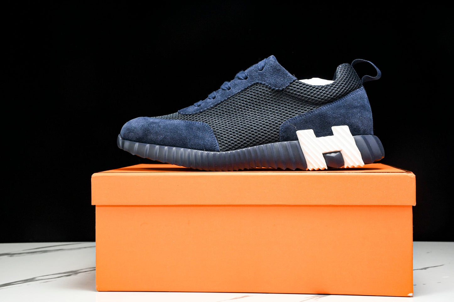 Hermès Bouncing Sneaker 'Marine'