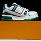 Louis Vuittоп Trainer Maxi 'White Dark Green'
