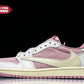 Travis Scott AJ1 Retro Low OG 'Shy Pink' - UK 8 / US 9 / EU 42.5