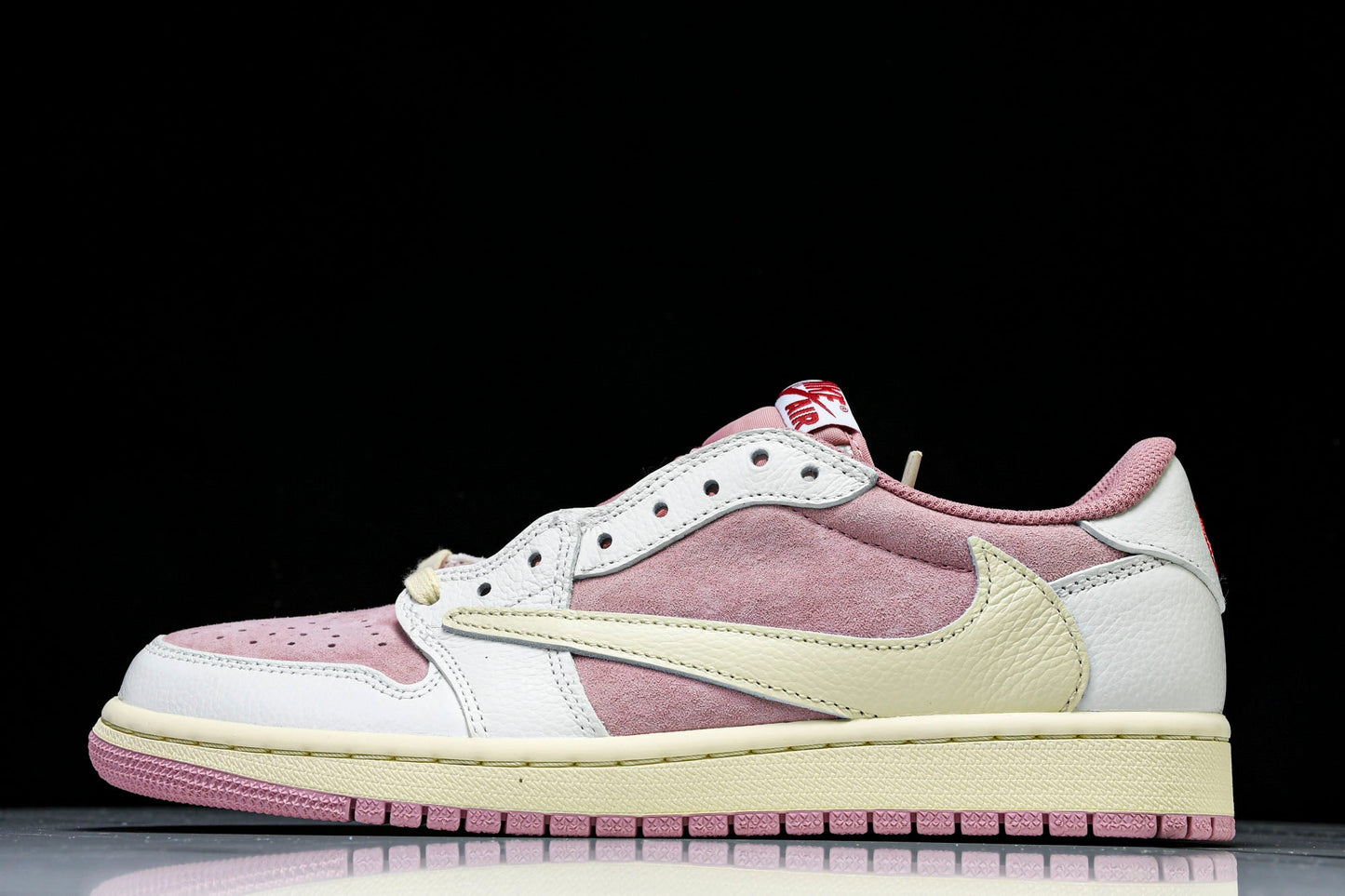 Travis Scott AJ1 Retro Low OG 'Shy Pink' - UK 8 / US 9 / EU 42.5