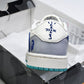 Travis Scott AJ1 Low x BAPE 'Blue Grey White' (Custom)