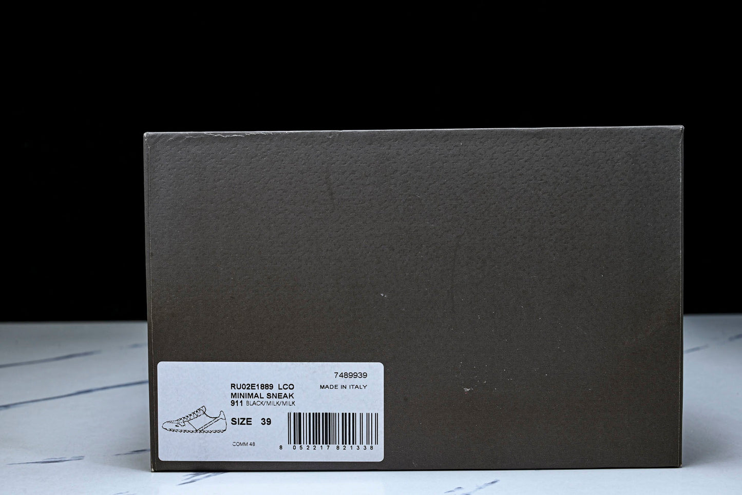 Rick Owens Minimal Sneaks 'Black'